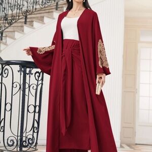 Brand new skirt abaya set